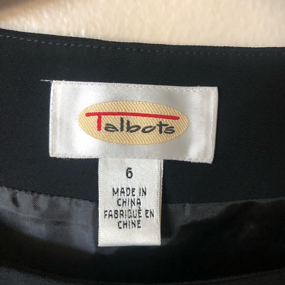 Talbots Black Shell Top - Picture 5 of 5